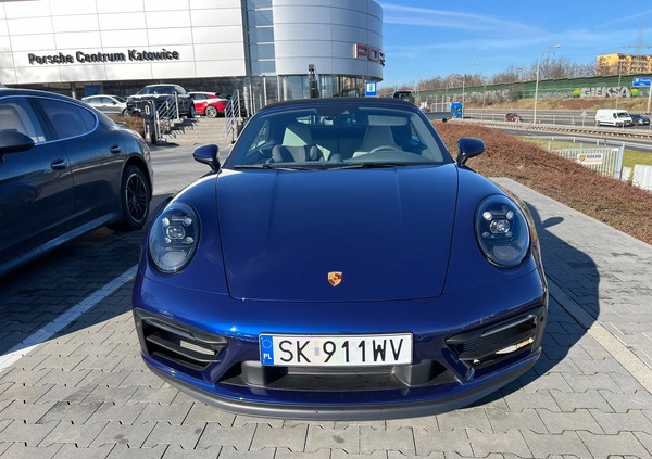 Porsche 911 cena 855000 przebieg: 14000, rok produkcji 2023 z Jaworzno małe 46
